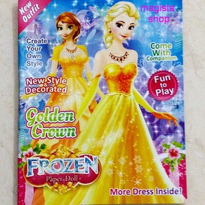 

4 pcs Buku BP Bongkar Pasang Kertas Dress Book mainan jadul 90an