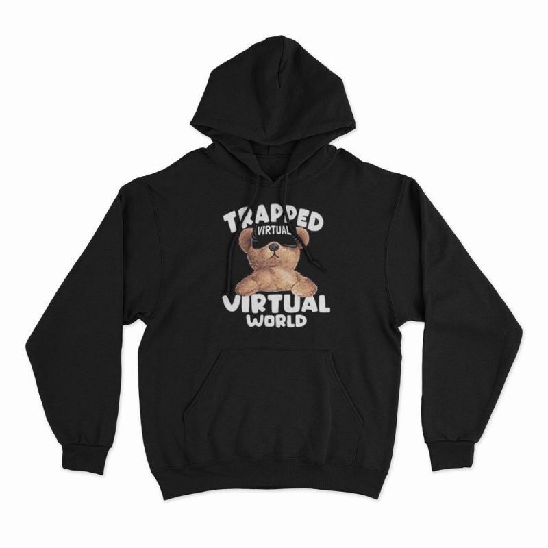 Hoodie Anak Tanggung Motif Terbaru Bear Fantasy Usia 5 - 12 Tahun | Hoodie anak Perempuan | Hoodie u