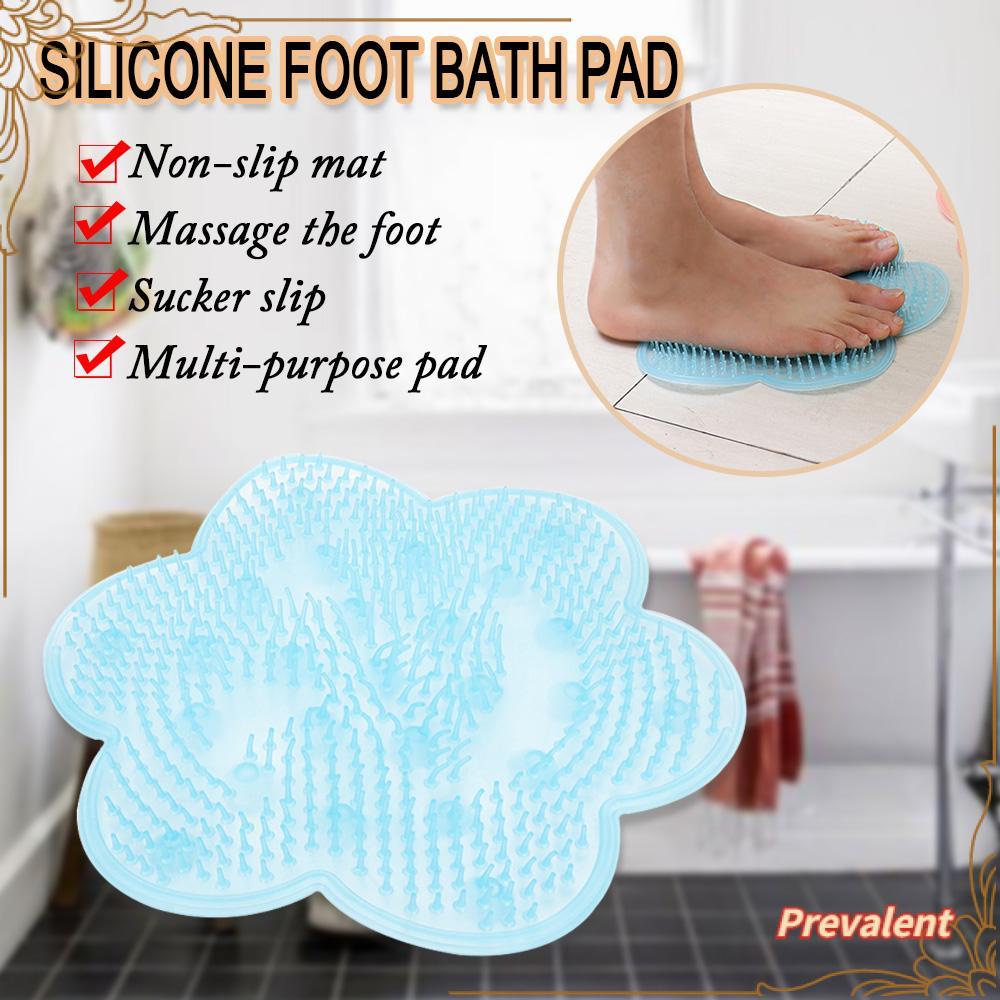 Pad Pijat Kaki Bahan Silikon Anti slip Untuk Mandi