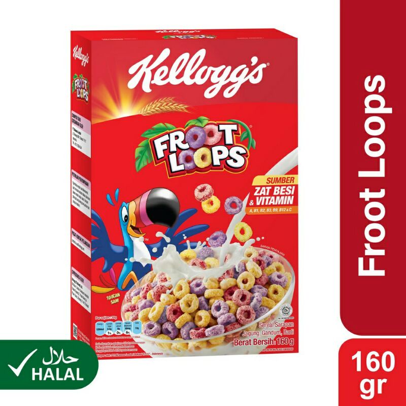 

kellog's froot loops 150gr .