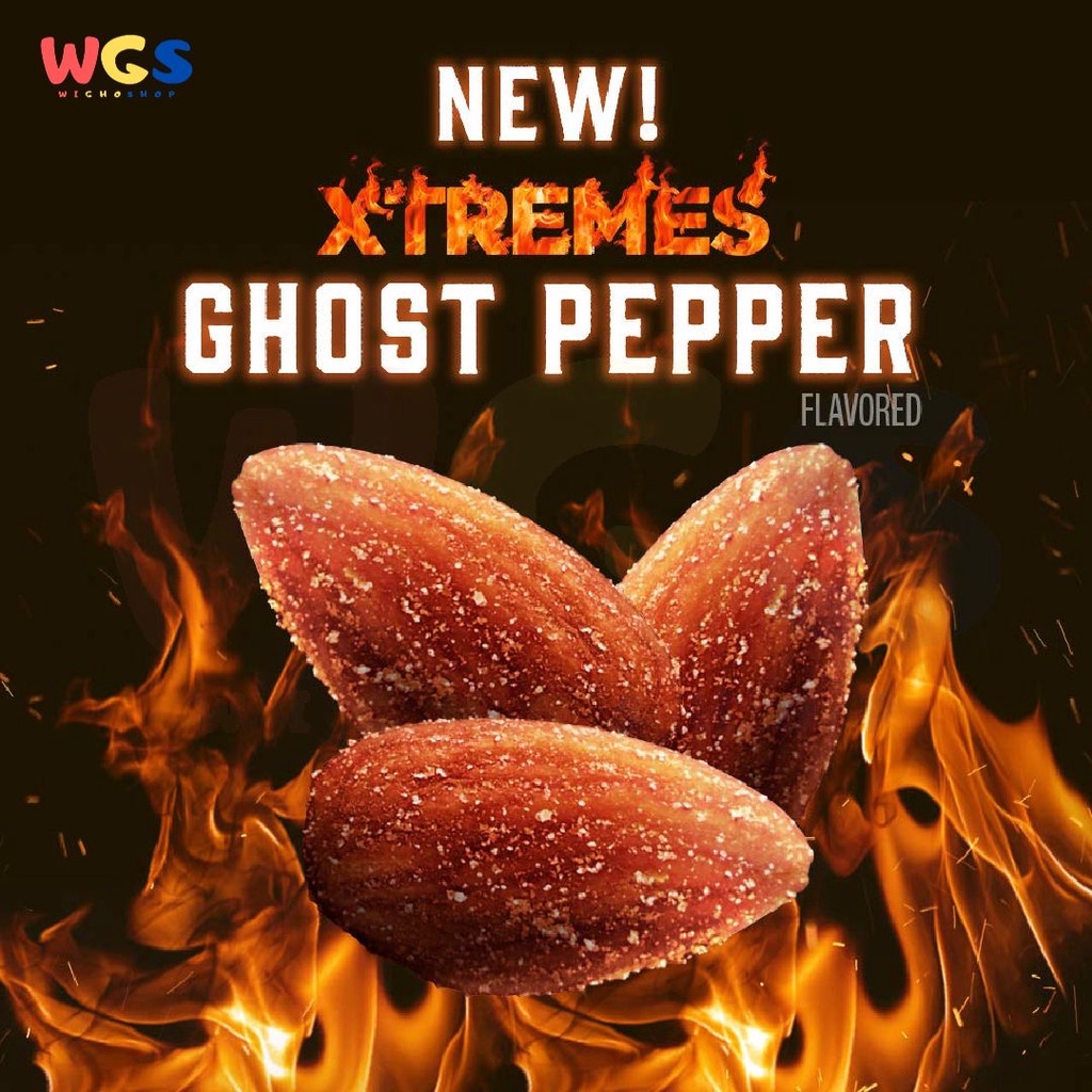 Blue Diamond Almonds Xtremes Ghost Pepper flavored Nuts 6oz 170g