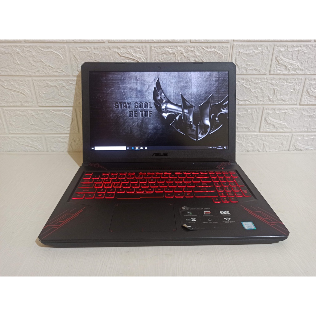 Asus ROG TUF FX504G Core i5-8300H VGA Nvidia GTX1050 Laptop Gaming Bekas Second FX504GD GTX 1050