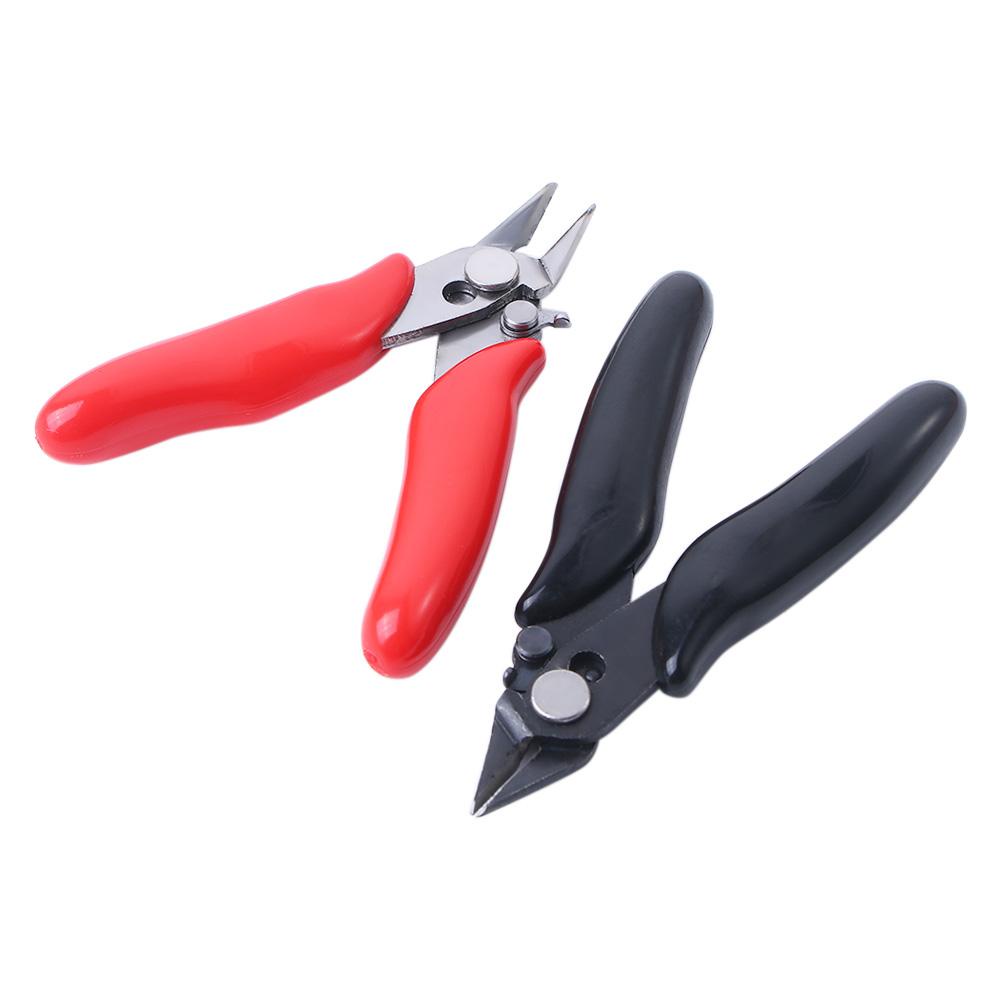 Lanfy Tang Mini Universal Untuk Wire Stripping Tang Siram Tajam Side Snips Diagonal with Lock Nipper Hand Tools Pemotong Kawat