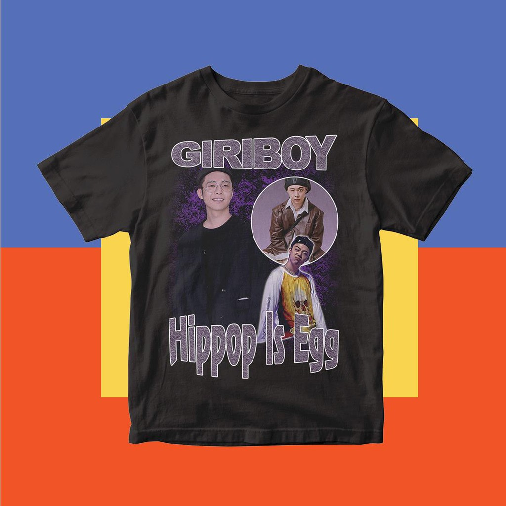 GIRIBOY RAP TEES HOMAGE BOOTLEG