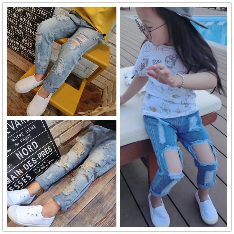  Celana  Panjang Jeans  Denim Model  Pinggang Elastis Gaya 