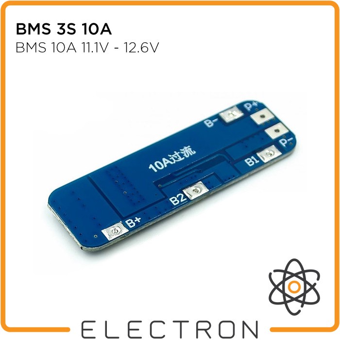 BMS 3S 10A Battery 18650 Management System Charger Module Board 12V