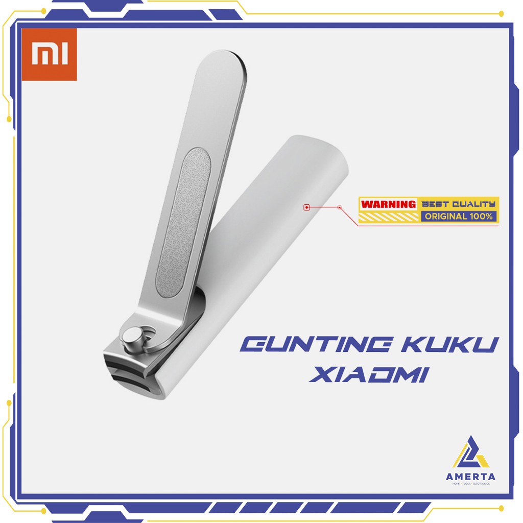 Xiaomi Mijia Gunting Kuku Nail Clipper Stainless Steel