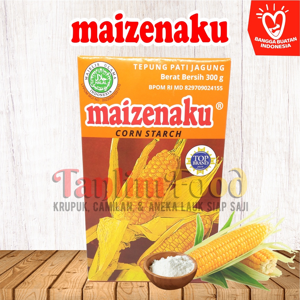 Tepung Maizena / Tepung Jagung Maizenaku Asli Original - 300gr