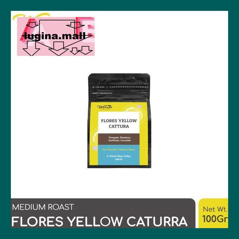 

Koptlu50G Worcas Arabica Flores Yellow Caturra 100 Gram - Medium Roasted Coffee - Kopi Biji Lud5Sc