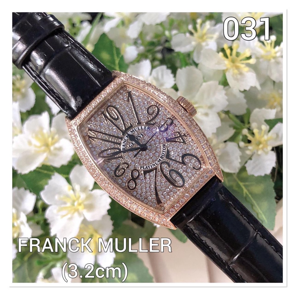 JAM TANGAN WANITA Frank Muller GENEVE PLATINUM ROTOR