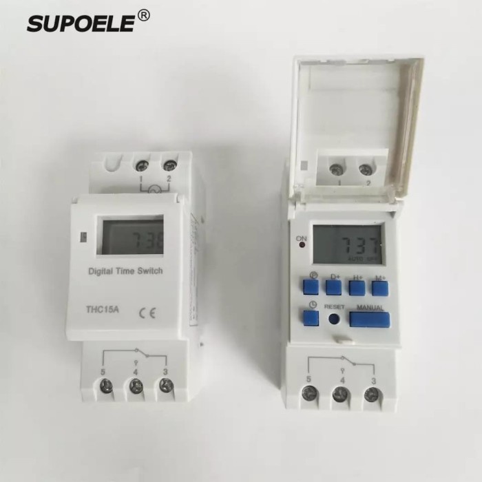 Programmable Digital Timer Weekly Switch 220V THC 15A