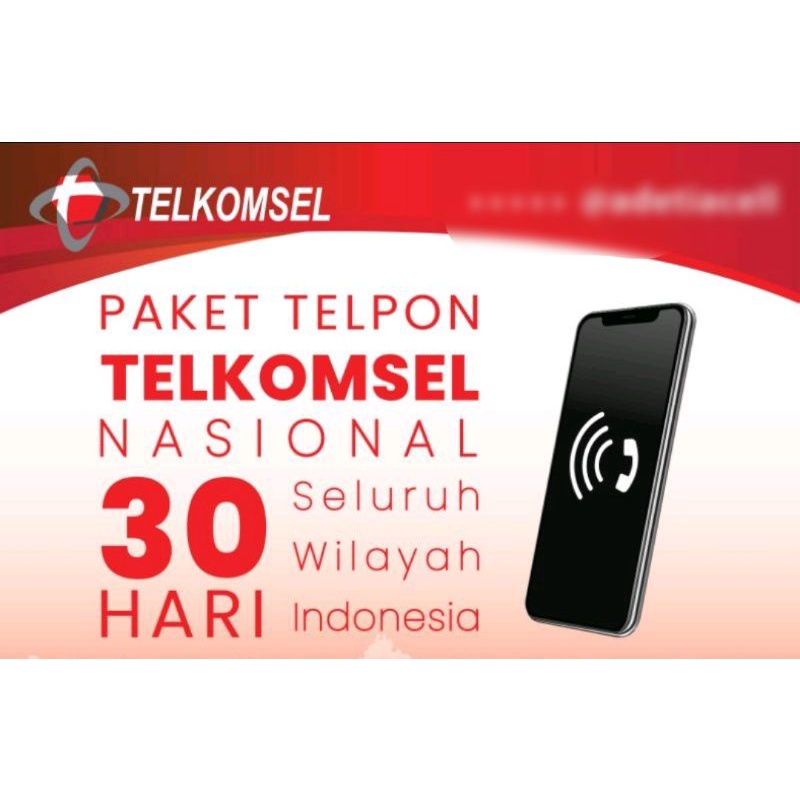 PAKET NELPON SESAMA TELKOMSEL SEPUASNYA 30 HARI