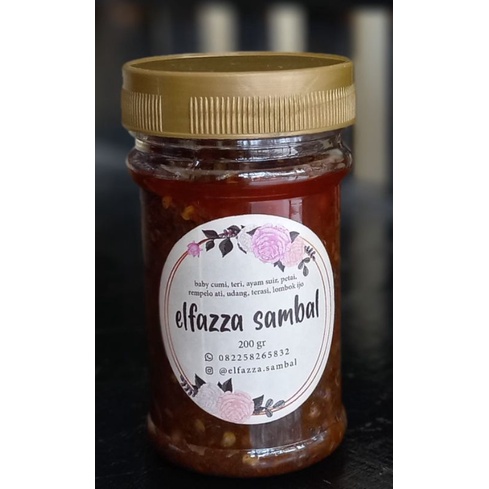 

Elfazza Sambal Baby cumi L2 (150gr)