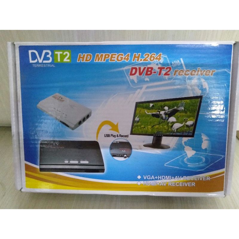 TV Tuner Digital DVBT2 untuk Monitor Komputer/ Led/ Lcd