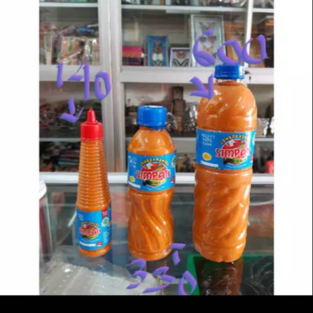 

Lombok kuning simpati 600 ml harga Rp 40.000