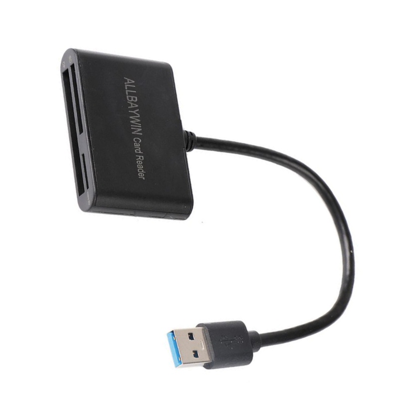 Btsg USB 3.0 Memory Card Reader Compact Flash Card Adapter Untuk Kartu SD/Micro-SD/CF