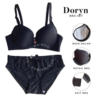 SISA STOK BRA SET size 32-42 / pushup bra &amp; UNDERWEAR