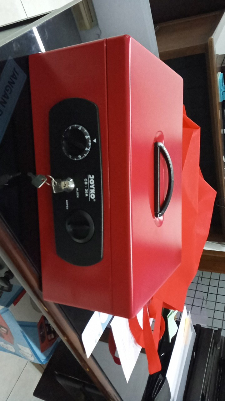 Cash Box Joyko Cb-36a Kotak Penyimpanan Uang
