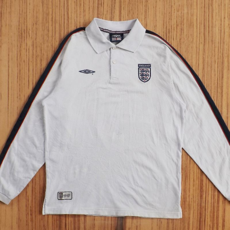 Rugby Jersey England Umbro Thrift/Second (DI BOKING)