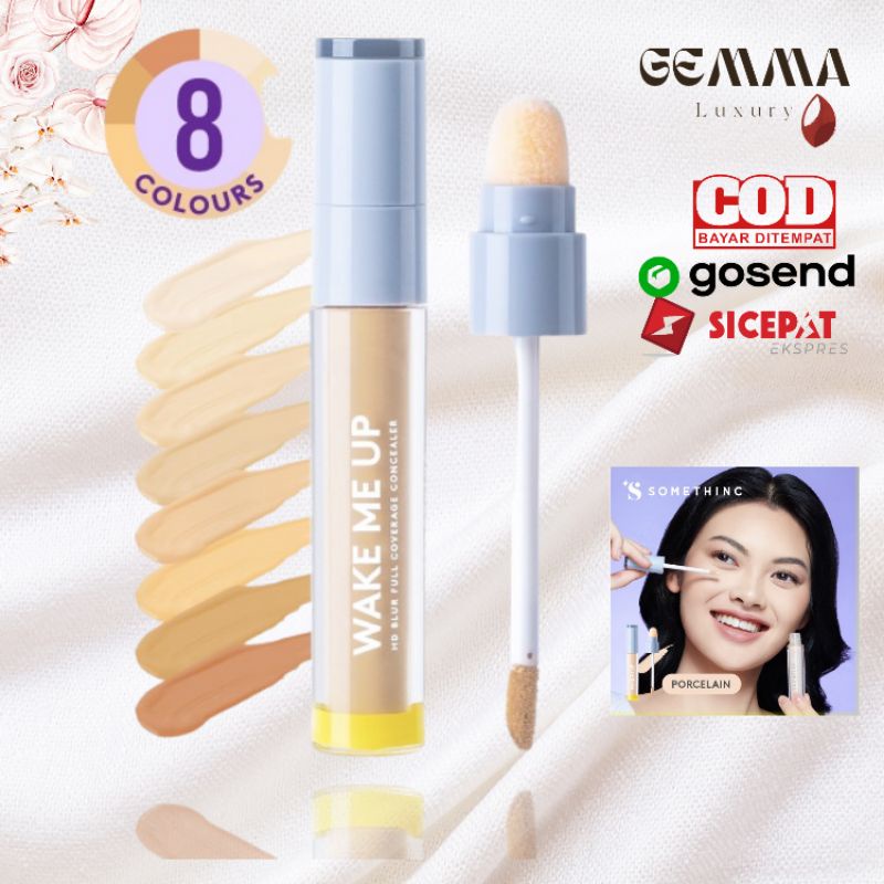 (GOSEND/COD) SOMETHINC WAKE ME UP HD BLUR FULL COVERAGE CONCEALER (TAHAN AIR TAHAN KERINGAT)