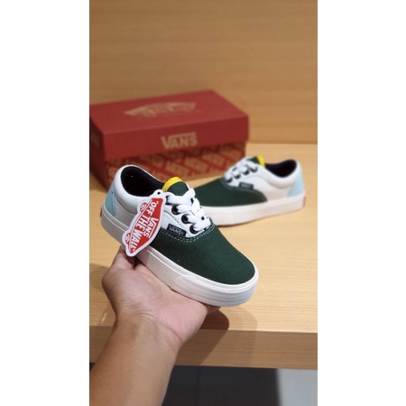 SEPATU VANS ANAK AUTHENTIC GREEN PREMIUM HIGH QUALITY SNEAKERS ANAK ANAK