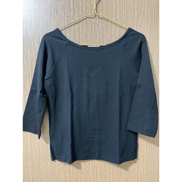 Preloved Atasan Hitam Giordano Original