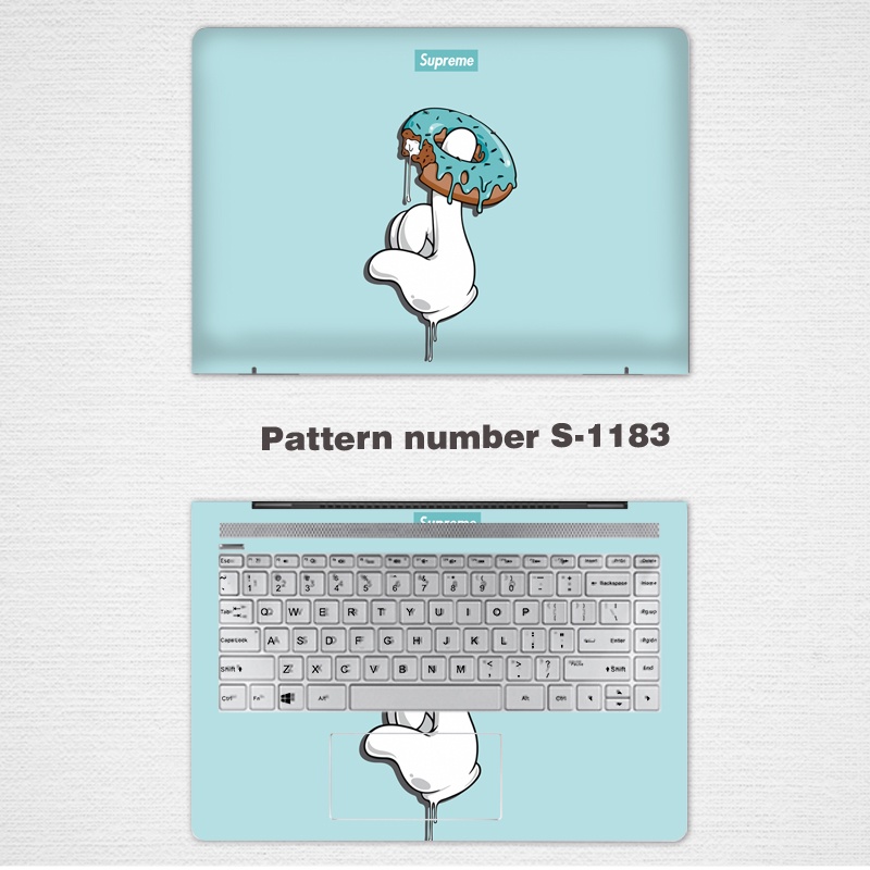 2pcs Stiker Pelindung Laptop Universal Bahan VINYL Ukuran 12 13 14 15.6 Inch Untuk ASUS K3400P M3400QA UX5401 OLED pro15 M3500Q