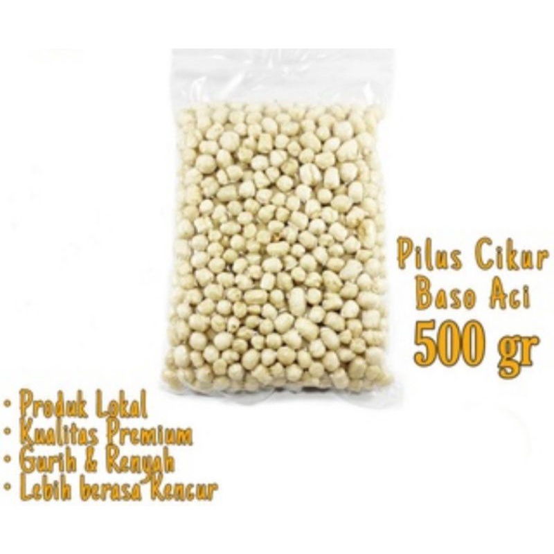 

GRATIS BUBBLE WRAP - BISA COD - PILUS CIKUR SARI RASA ASLI 500gr - TOPING BASO ACI - BAKSO CUANKI -