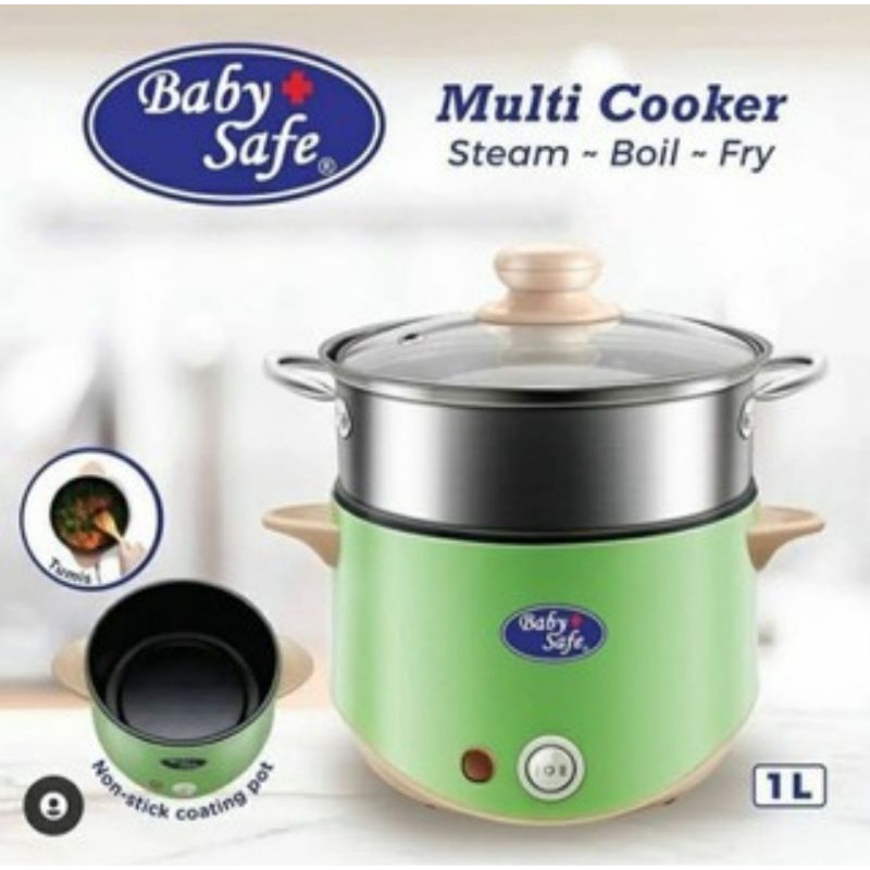 Baby Safe Multi Function Cooker 1 Ltr (LB011)/Alat Masak Makanan Bayi