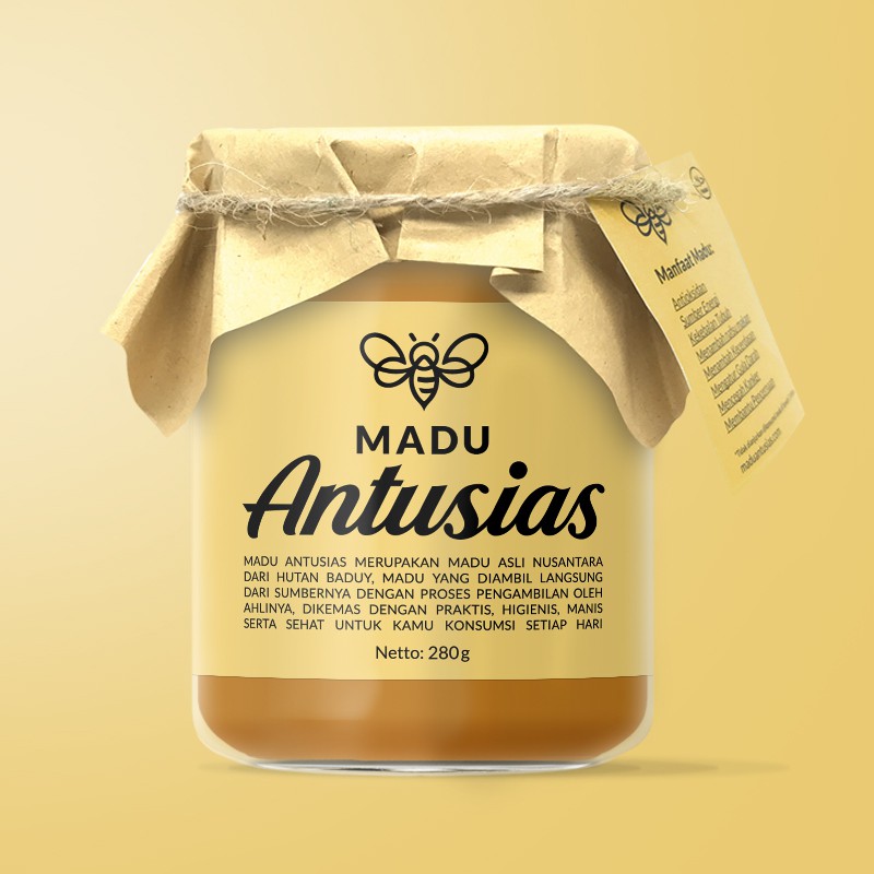 

MADU ANTUSIAS MURNI DAN ASLI HUTAN BADUY 280gr