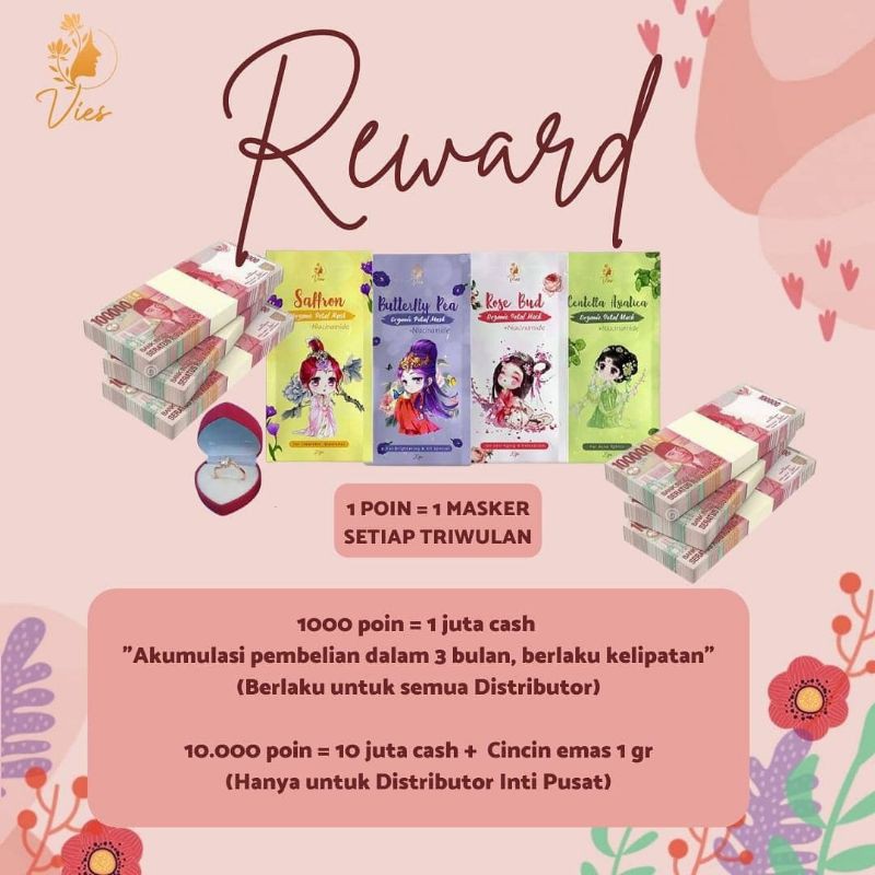 JOIN RESELLER RESMI MASKER PETAL BY VIES
