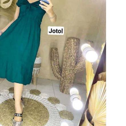 ◙ Daster Serut Dada Casandra Bali Kekinian Bahan Rayon Polos Wanita Remaja ♘