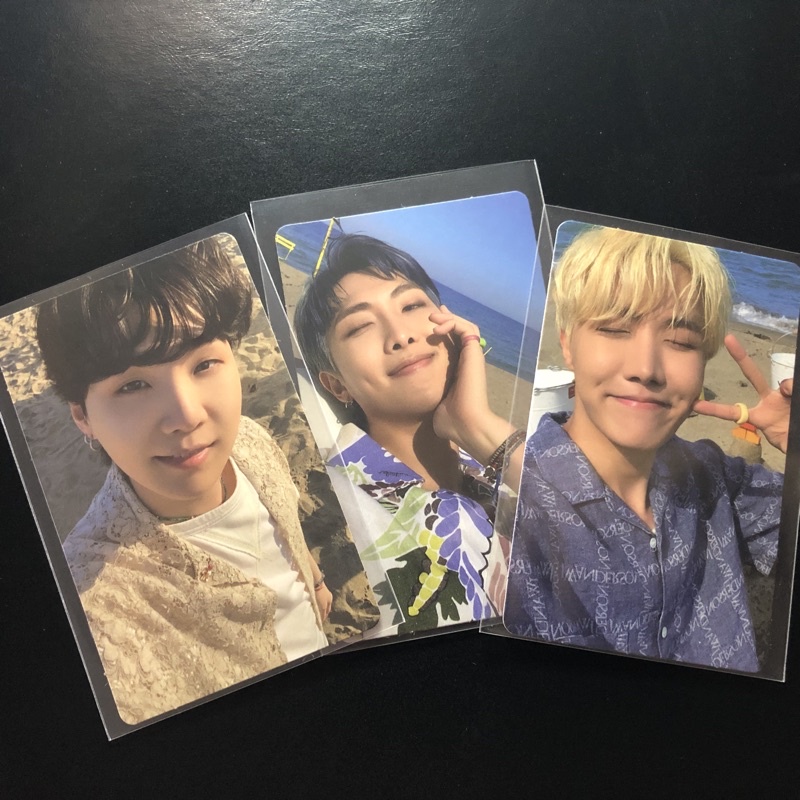 Photocard Yoongi Jhope Namjoon PEACHES