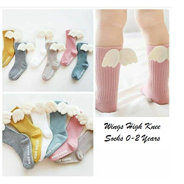 Baby Socks Angel Wings 0-2 Tahun / Kaos Kaki Bayi Sayap VC