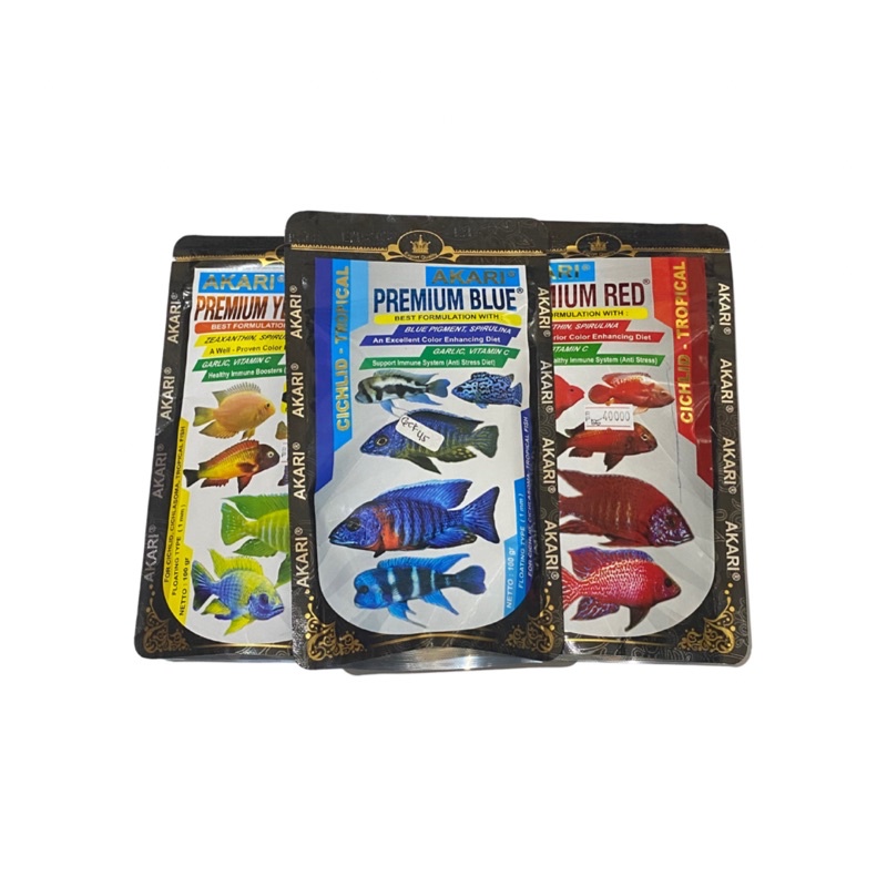 Akari premium blue yellow red