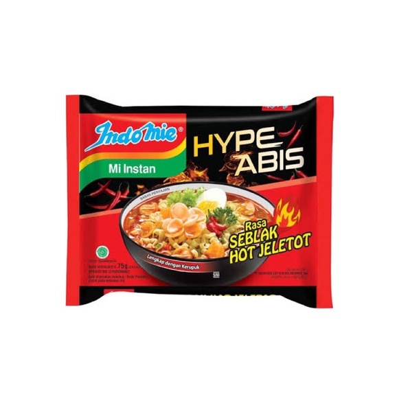 

Indomie Seblak Hot Jeletot 75 g