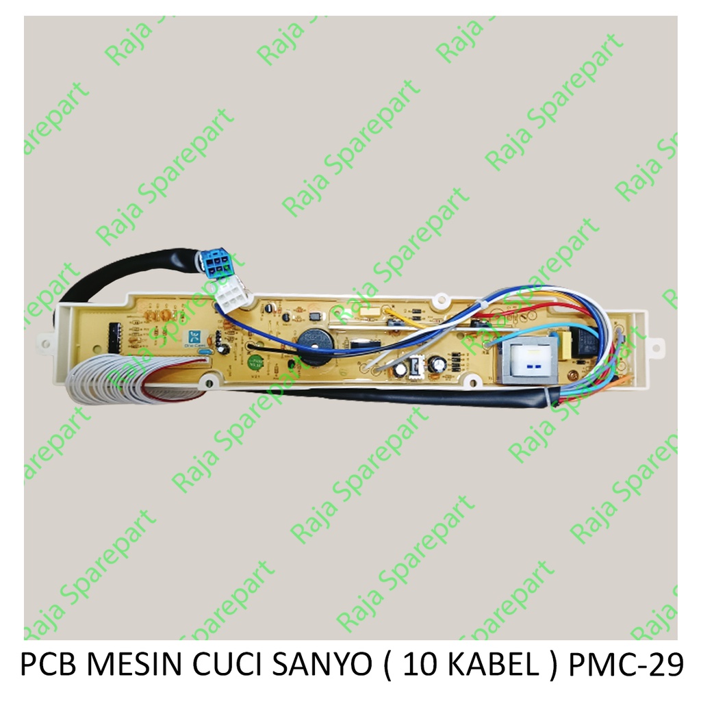 PCB/ Modul Mesin Cuci Sanyo S808 10 Kabel ( ASW85SB ASW86SB )PMC-29