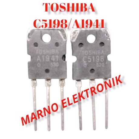 TR TOSHIBA C5198 A1941 TRANSISTOR C5198/A1941 ORIGINAL STANDAR