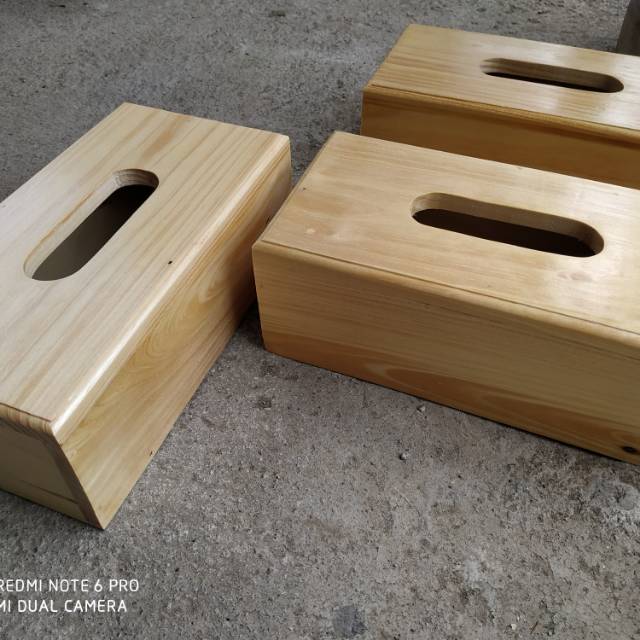 Jual Tempat Tisu Tempat Tissue Kotak Tissue Kayu Pinus Shopee Indonesia 