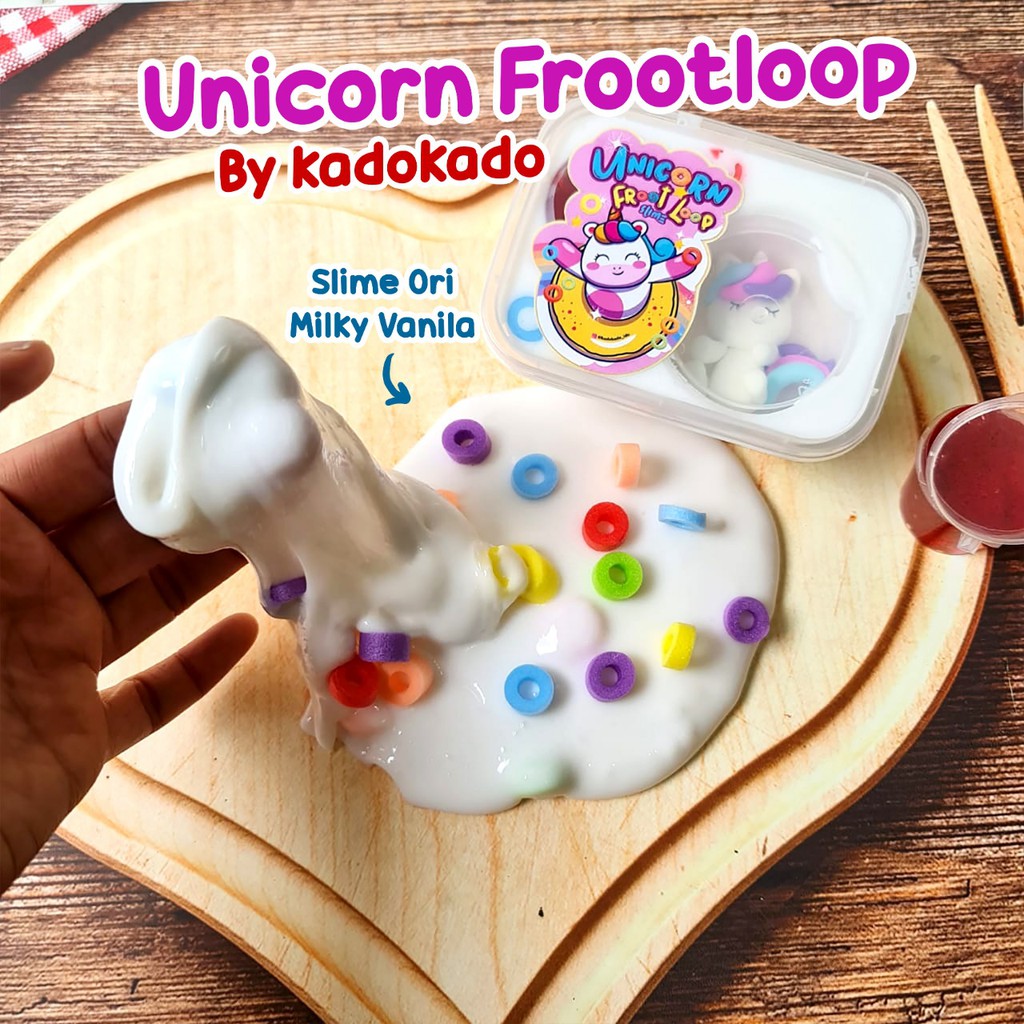 Slime Unicorn Froot Loops original by kadokado.idn