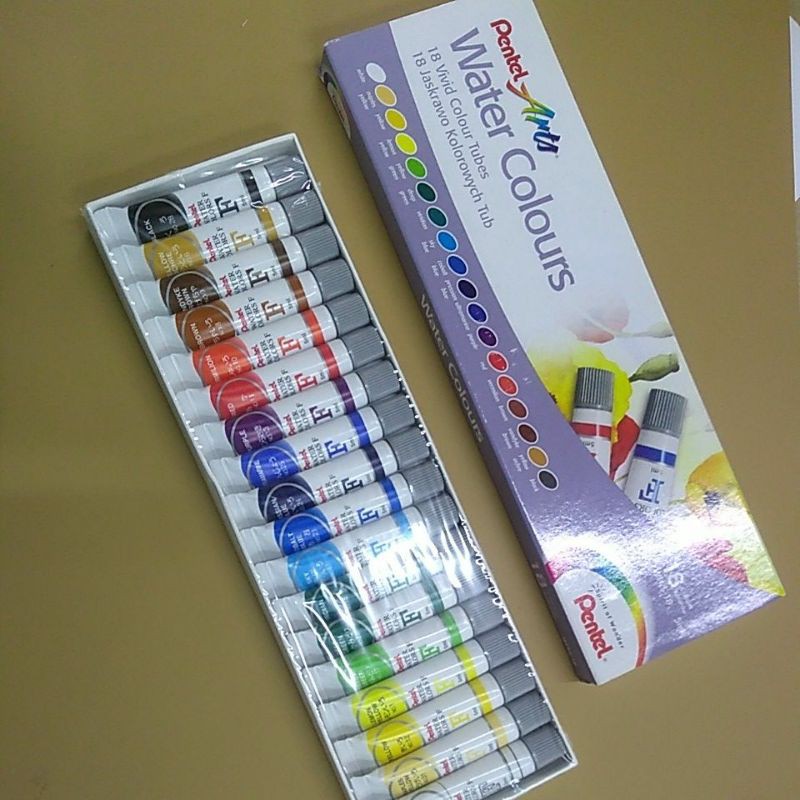 

Pentel water colours 18 warna