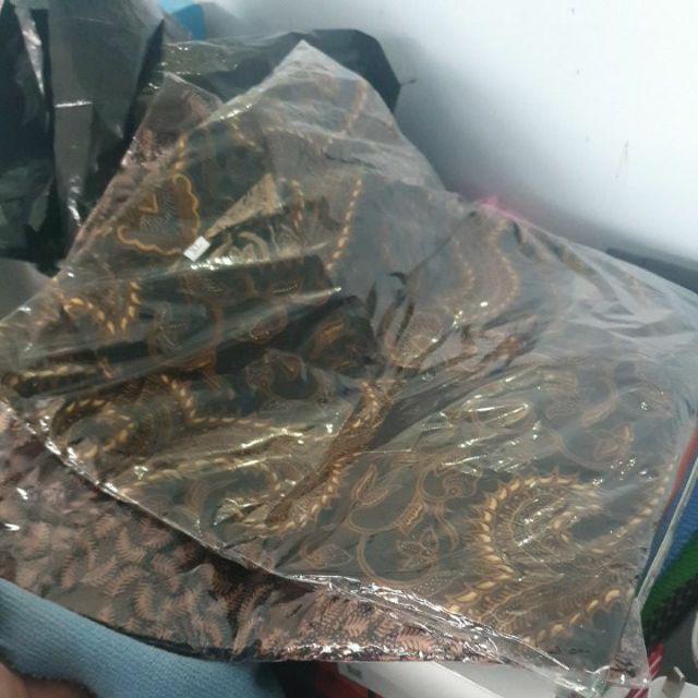 New Kemeja Batik Slimfit Exclusive Original Butik Atasan Batik Seragam M L Xl Xxl