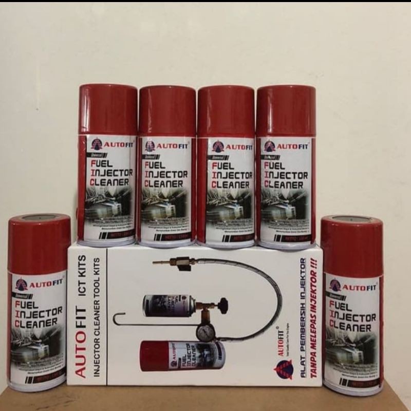 Autofit fuel injector cleaner 24 kaleng 150 ml dan alat satu paket untuk motor