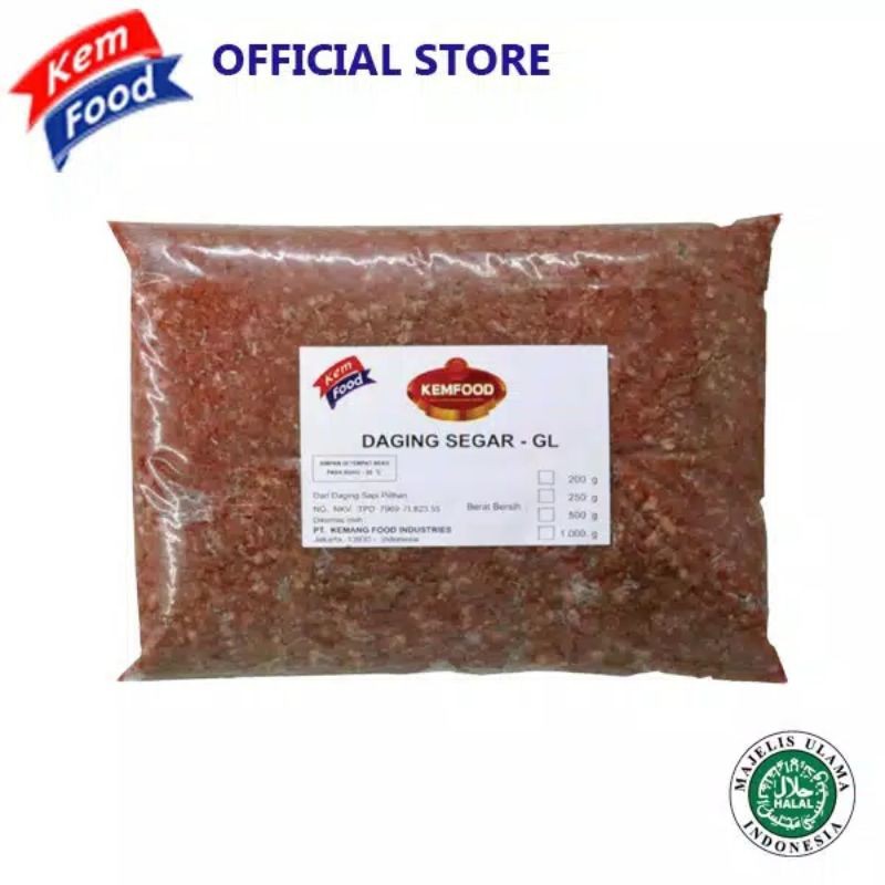 Daging Sapi Giling Kemfood 1kg