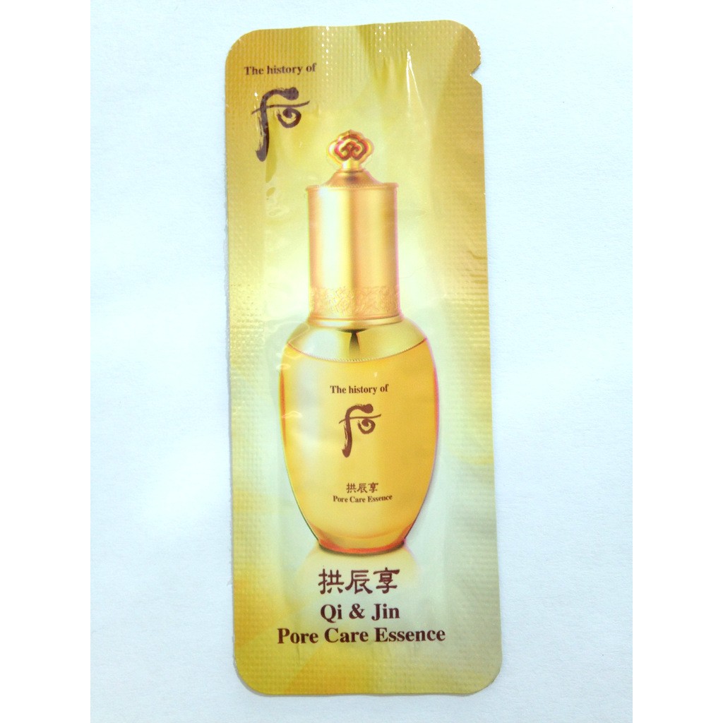 The History Of Whoo Qi & Jin Pore Care Essence Sampel Serum Wajah Pori-pori