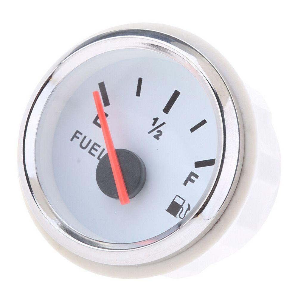 Top Fuel Level Gauge 52mm 9-32V Auto Yacht Backlight Mobil RV Marine