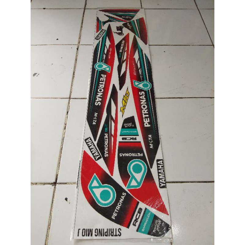 striping variasi yamaha mio J/GT petronas 110