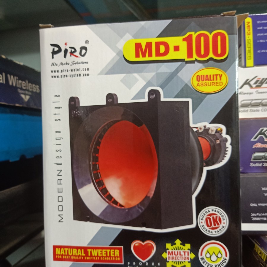 tweter speaker walet putar piro md100 / MD 100 neodium