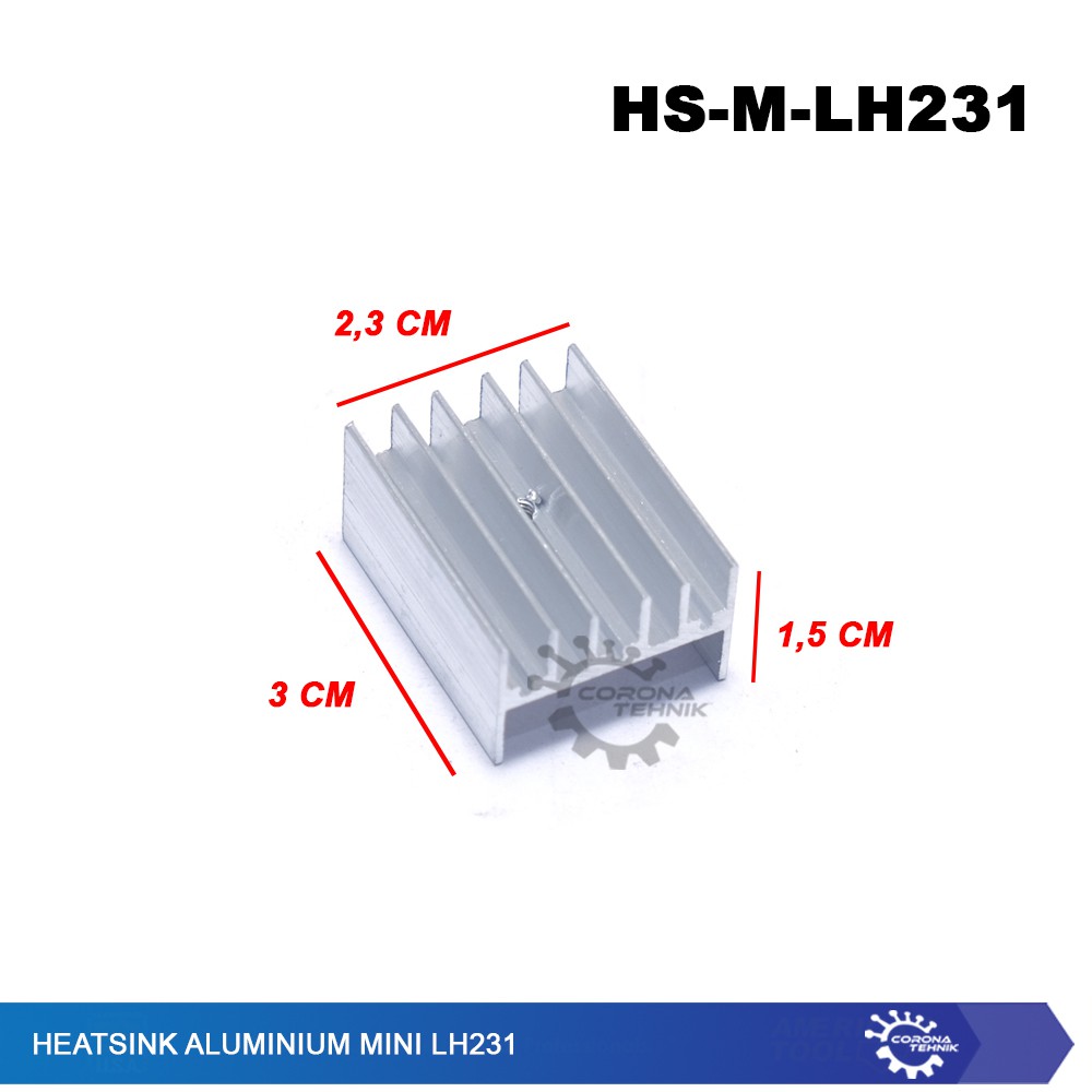 Heatsink Mini LH231 Alumunium