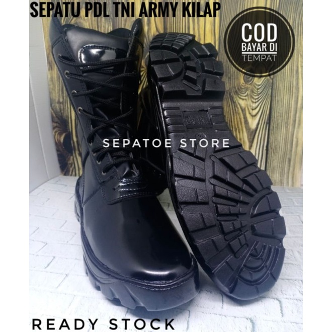 TERMURAH SEPATU PDL TNI POLRI PDL SATPAM SECURITY DISHUB POL PP KILAP ARMY